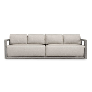 Remsen - Outdoor Large Sofa - Weathered Gray / Dove