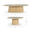 Carly - Coffee Table - Panther Stone - Moe's Home Collection - Coffee Tables - Elite Enclave Home