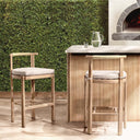 Oliver - Outdoor Armless Stool - Classic Home - Counter Height (24" - 27") - Elite Enclave Home