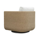 Santorini - Outdoor Swivel Lounge Chair - Brown - Uttermost - Swivel Chairs - Elite Enclave Home
