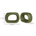 Albers - Outdoor Stool - Dark Green - Moe's Home Collection - Garden Stools - Elite Enclave Home