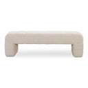 Verity - Bench - Oatmeal - Moe's Home Collection - Upholstered Benches - Elite Enclave Home