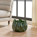 Petal Pinch - Indoor - Outdoor Bowl - Green - Uttermost - Plates & Bowls - Elite Enclave Home