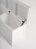 Solid Wood Chest - White