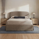 Joan - King Storage Bed - Light Taupe - Moe's Home Collection - Storage Beds - Elite Enclave Home