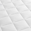 Cooling Touch - Overfilled Deep Pocket Queen Mattress Pad - White