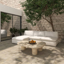 Warby - Outdoor Coffee Table - Beige - Moe's Home Collection - Coffee Tables - Elite Enclave Home