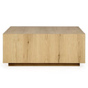 Layne - Square Coffee Table With Casters