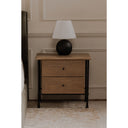 Rene - Accent Nightstand - Light Brown - Moe's Home Collection - Accent Nightstands - Elite Enclave Home