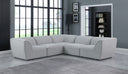 Miramar - 5 Piece Modular Sectional - Meridian Furniture - Stationary Sectionals - Elite Enclave Home
