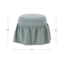 Heidi - Storage Ottoman - Light Blue - Moe's Home Collection - Storage Ottomans - Elite Enclave Home