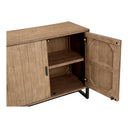 Sierra - 2 Door Cabinet - Light Brown - Moe's Home Collection - Accent Cabinets - Elite Enclave Home