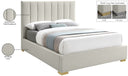 Pierce - Bed - Meridian Furniture - Upholstered Beds - Elite Enclave Home