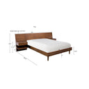 Clark - 3 Piece Bedroom Set (King Bed With 2 Nightstands) - Pecan - INK+IVY - 3 Piece Bedroom Sets - Elite Enclave Home