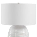 Alkman - Table Lamp - White Glaze