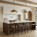 Beck - Hand Woven Rope Stool (Set of 2) - Meridian Furniture - Stool Sets - Elite Enclave Home