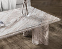 Bowman - Marble Rectangular Coffee Table - Rusty Gray - Classic Home - Coffee Tables - Elite Enclave Home