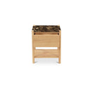 Elio - Nightstand - Dark Emperador - Moe's Home Collection - Accent Nightstands - Elite Enclave Home