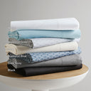 Cotton 144TC - Queen Solid Sheet Set - Black - 510 Design - Bedding Sets - Elite Enclave Home