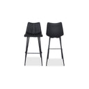Alibi - Barstool (Set of 2) - Matte Black - Moe's Home Collection - Stool Sets - Elite Enclave Home