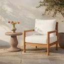 Emmeline - Outdoor Side Table - Natural - Moe's Home Collection - Side Tables - Elite Enclave Home