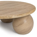 Elaria - Outdoor Round Coffee Table - Beige - Classic Home - Coffee Tables - Elite Enclave Home