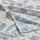 Bonnie - Printed Seersucker Shower Curtain - Blue