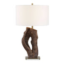 Namath - Wood Table Lamp - Brown