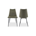 Alibi - Dining Chair (Set of 2) - Dark Green - Moe's Home Collection - Chair Sets - Elite Enclave Home