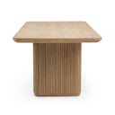 Vander - Oak Wood 84" Dining Table