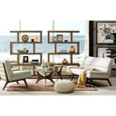 Blaze - Triangle Side Table - Brown - INK+IVY - Side Tables - Elite Enclave Home