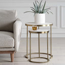 Aragon - Nesting Tables (Set of 2) - Uttermost - Table Sets - Elite Enclave Home