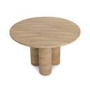 Niva - 47" Outdoor Round Dining Table - Beige - Classic Home - Dining Tables - Elite Enclave Home