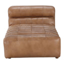 Ramsay - Leather Chaise - Tan - Moe's Home Collection - Chaises - Elite Enclave Home