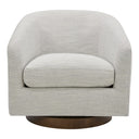 Oscy - Swivel Chair - Splashed White - Moe's Home Collection - Swivel Chairs - Elite Enclave Home