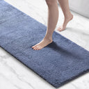 Marshmallow - 24" x 40" Bath Rug - Navy - Madison Park Signature - Bath Rugs & Mats - Elite Enclave Home