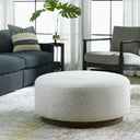 Avila - Large Gray Ottoman / Coffee Table - Uttermost - Coffee Tables- Elite Enclave Home