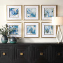 Fresh Start - Abstract Prints (Set of 6) - Uttermost - Framed Print Sets - Elite Enclave Home