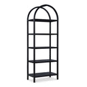 Eero - Bookcase - Black - Moe's Home Collection - Standard Bookcases - Elite Enclave Home