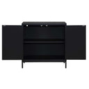 Beswick - 2 Door Cabinet - Black - Uttermost - Accent Cabinets- Elite Enclave Home