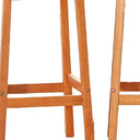 Wood Patio Dining Stool - Natural
