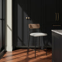 Foley - Counter Stool - White - Moe's Home Collection - Counter Height (24" - 27") - Elite Enclave Home