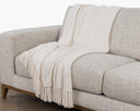 Aria - 50" x 70" Boucle Throw - Ivory