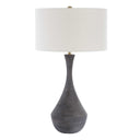 Helston - Table Lamp - Dark Charcoal - Uttermost - Table Lamps- Elite Enclave Home
