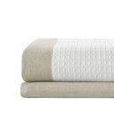 Spa Waffle - 36" x 72'' Shower Curtain With 3M Treatment - Taupe - Madison Park - Shower Curtains - Elite Enclave Home