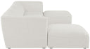 Miramar - 6 Piece Modular Sectional - Meridian Furniture - Stationary Sectionals - Elite Enclave Home