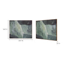 Impression - Framed Painting Verdant Palette - Dark Gray - Moe's Home Collection - Framed Prints - Elite Enclave Home