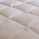 Heavy Warmth - Goose Feather and Down Oversize Queen Comforter - Cream
