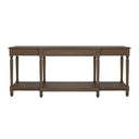 Martha - Console Table - Dark Brown