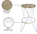 Mercury - Iron Bar Stool - Meridian Furniture - Bar Height (28" - 30") - Elite Enclave Home